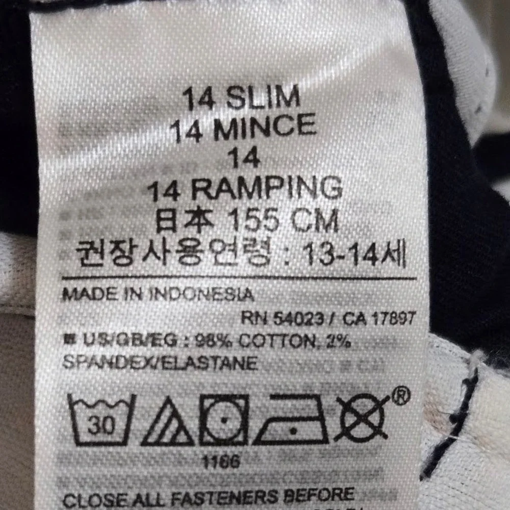 GAP Kids Navy Blue Straight-Leg‎ Stretch Pants